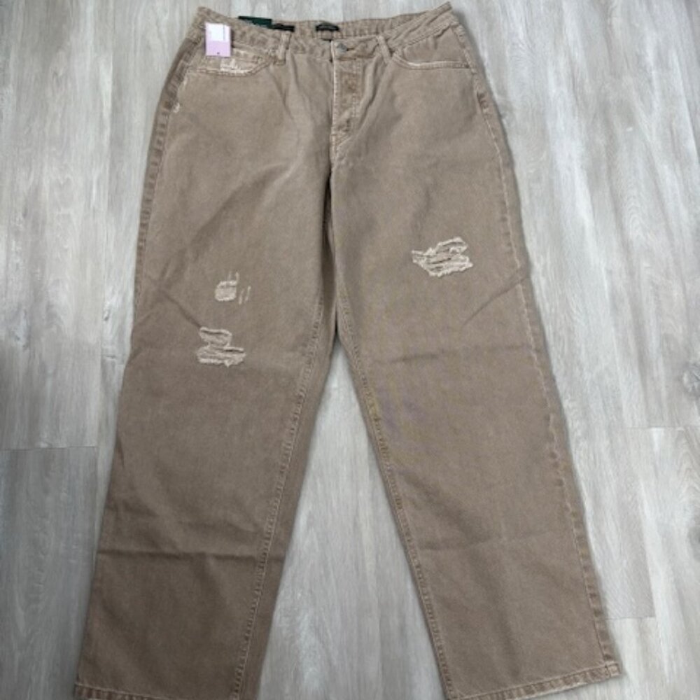 Women's High-Rise EasyRigid Straight Jeans - Wild Fable™ size 16 NWT